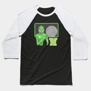 Mercury funny alien Baseball T-Shirt